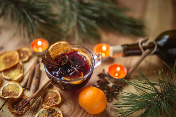 Christmas mulled wine - Photo, Image