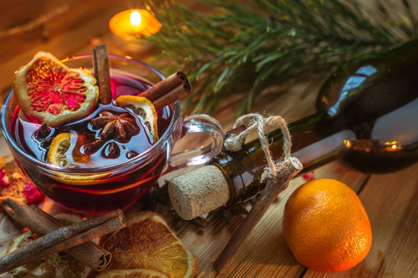 Christmas mulled wine - Photo, image