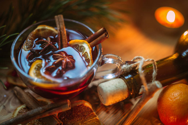 Christmas mulled wine - Фото, зображення