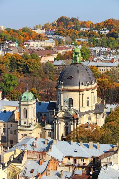 dominikánus templom, lviv, Ukrajna - Fotó, kép