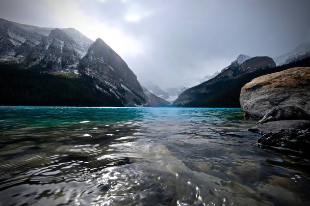 Lake Louise scenic view in autumn.  - Photo, Image