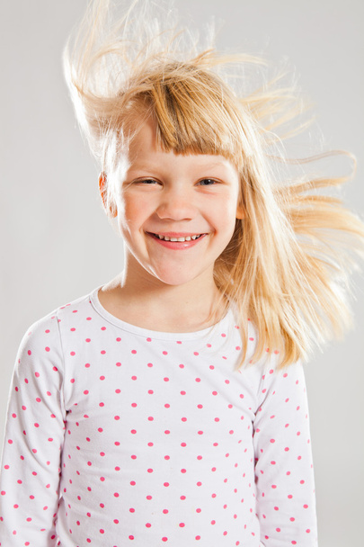 Happy smiling young girl - Foto, Imagem
