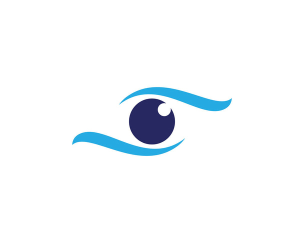  Göz Bakımı vektör logosu tasarımı - Vektör, Görsel