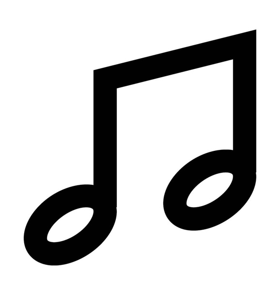  Music Note Vector Icon - Διάνυσμα, εικόνα