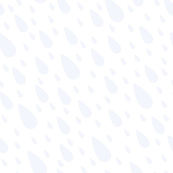 雨のシームレス パターン - ベクター画像