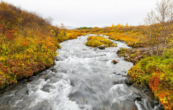 bruara Fluss in Island - Foto, Bild