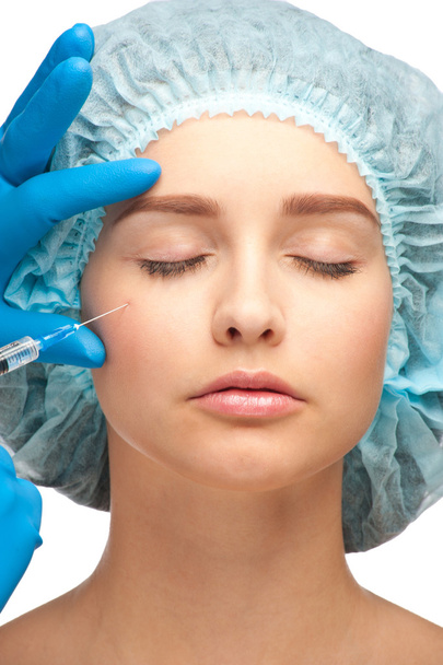 Cosmetic injection of botox - Foto, Imagem