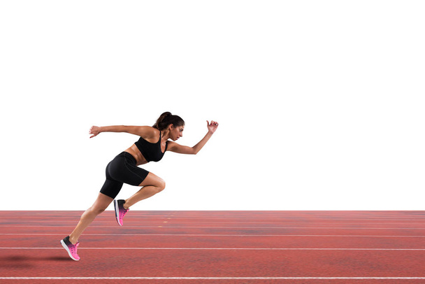 Athletic woman runner - Foto, immagini