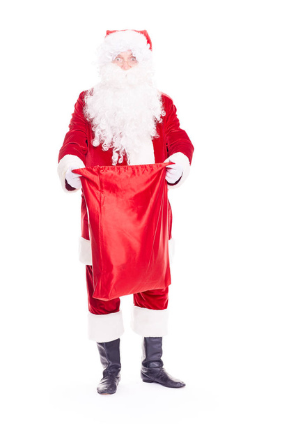 Santa Claus with sack - Foto, afbeelding