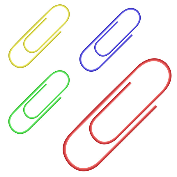 Paper clips - Vector, Image