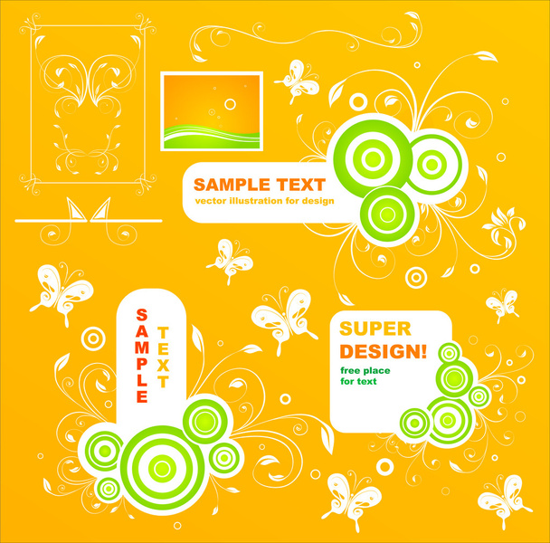 Abstract modern banner - Vector, Image