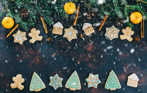 Christmass Ginger Cookies - Fotó, kép