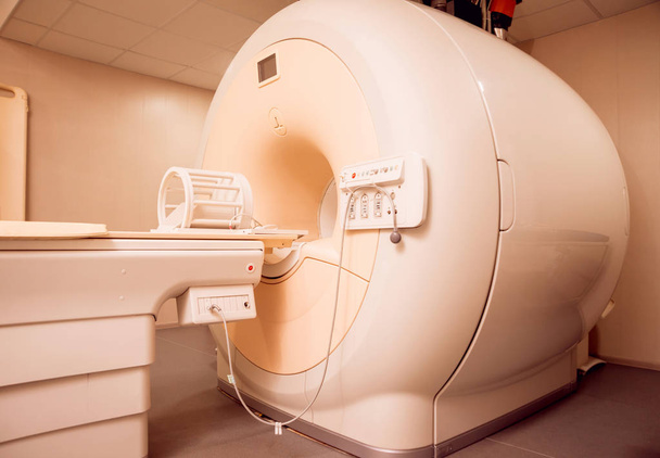 Medical equipment. MRI room in hospital. - Fotoğraf, Görsel