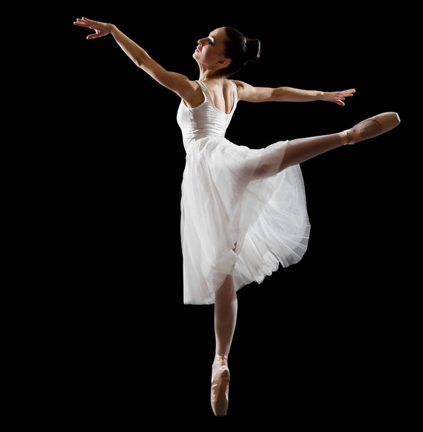 Ballerina (isolated on black version) - Foto, Bild