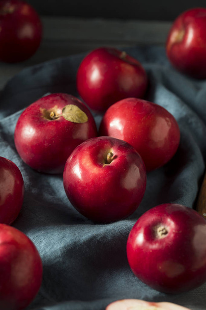 Red Organic Macintosh Apples - Φωτογραφία, εικόνα