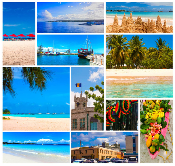 The tropical beach, Barbados, Caribbean - Photo, Image