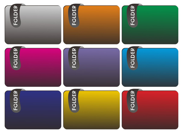 Przycisk internetowy kolorowy - Zdjęcie, obraz