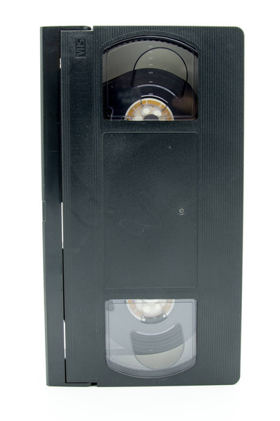 VHS video tape cassette geïsoleerd - Foto, afbeelding