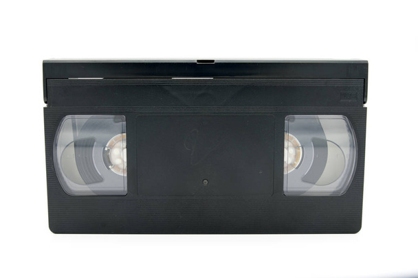 VHS video tape cassette isolated - Photo, Image