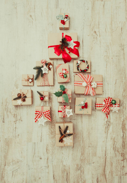 Christmas craft boxes - Photo, Image
