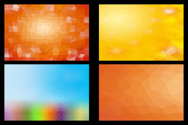 Abstract mosaic background - Vector, afbeelding