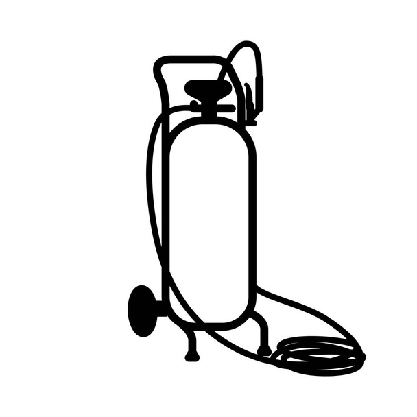 Vektor ikon gázpalack - Vektor, kép