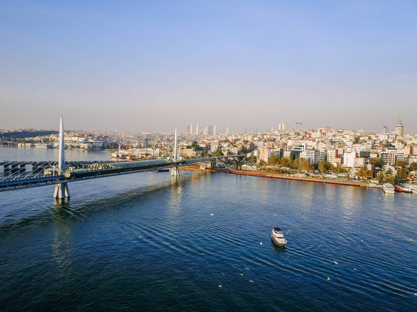 Istanbul luchtfoto enquête - Foto, afbeelding