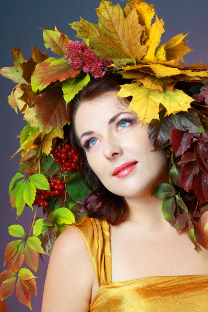 Mujer de otoño
 - Foto, Imagen