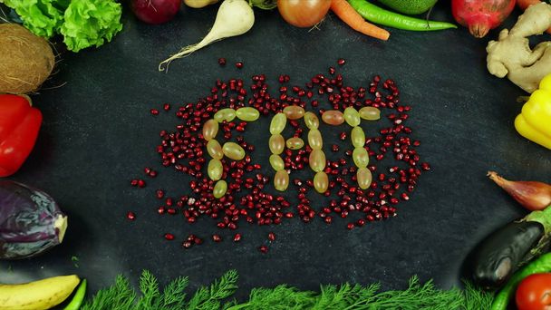 Fat fruit stop motion - Photo, Image
