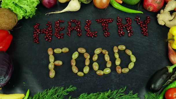 Alimento saludable fruta stop motion
 - Foto, imagen