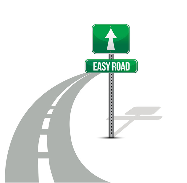 Easy street weg - Foto, afbeelding