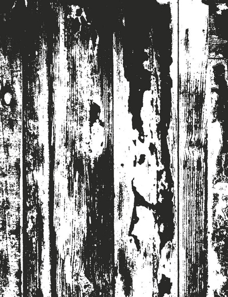 Distressed overlay wooden bark texture - Vector, Image