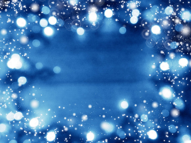 abstrakti tausta pehmeä hämärtynyt jouluvalot Garland
 - Valokuva, kuva