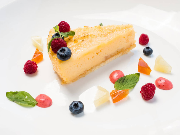 sweet delicious cheesecake recipe - Fotó, kép