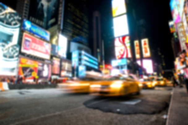 Blurred picture of Manhattan. New York City. - Foto, Bild