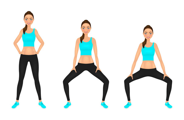 120 Squatting Toe Balance Images, Stock Photos, 3D objects