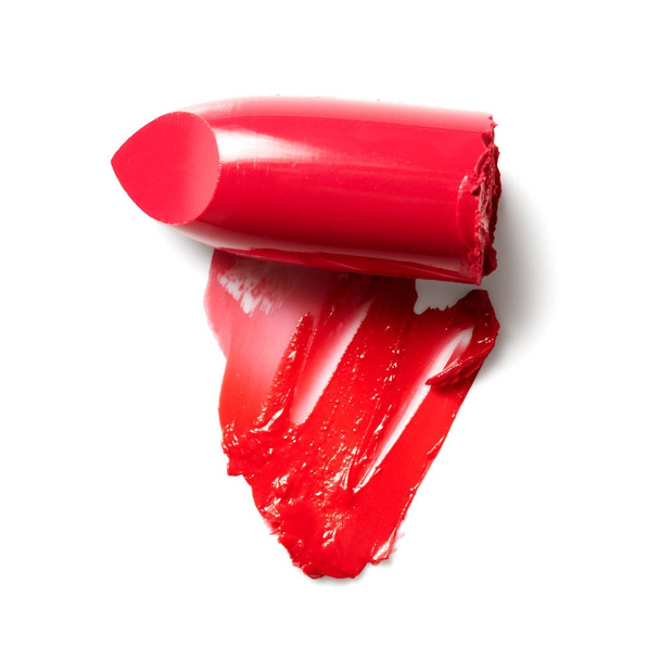 Lipstick and lipstick smear - Photo, Image