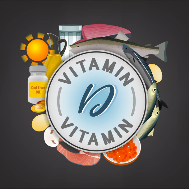 Vitamín razítko Banner - Vektor, obrázek