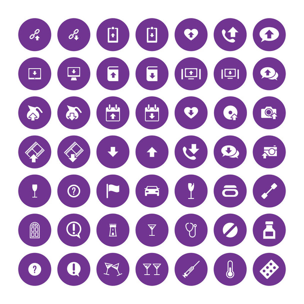 Set di 49 icone universali. Affari, internet, web design
. - Vettoriali, immagini