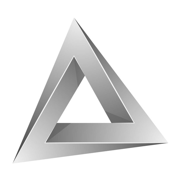 Triangle impossible signe
 - Vecteur, image