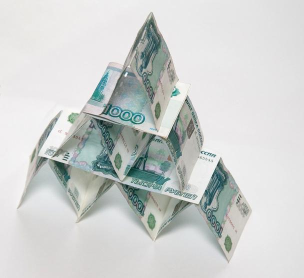 Money pyramid - Фото, зображення