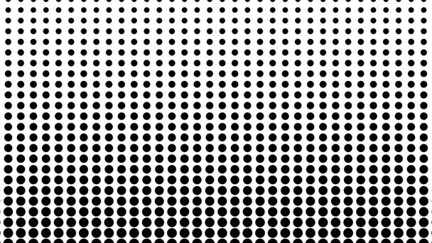 Dynamic black and white composition. Halftone element - Photo, Image