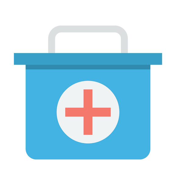  First Aid Vector Icon - Vetor, Imagem