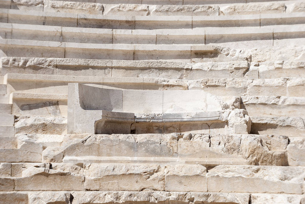 Amphitheater in the ancient city of Patara. Turkey, Mugla Provin - Photo, Image