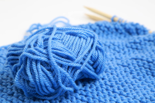 Studio image of knitting theme - Photo, image