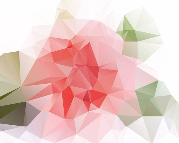 Πολύχρωμη μοβ, ροζ πολυγωνικό εικονογράφηση, τα οποία αποτελούνται από - Διάνυσμα, εικόνα