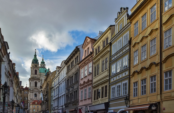 Letenska street in Prague - Zdjęcie, obraz