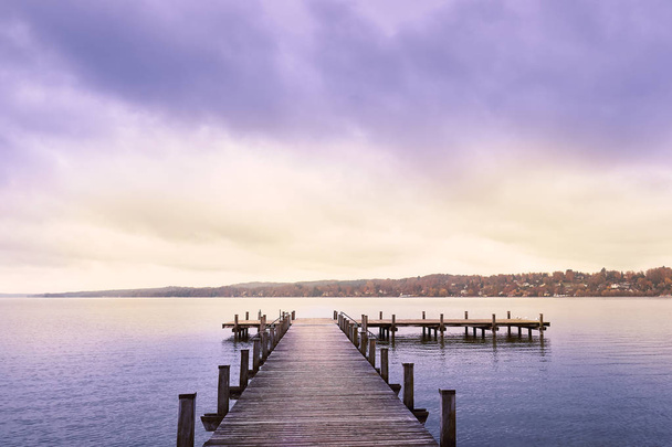 Lago Starnberg na Alemanha
 - Foto, Imagem