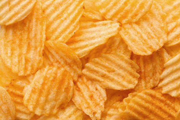 Chips food background - Fotoğraf, Görsel