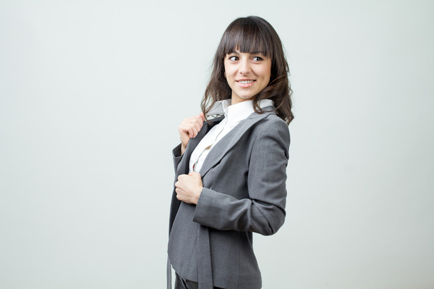 Girl in a business - Photo, image